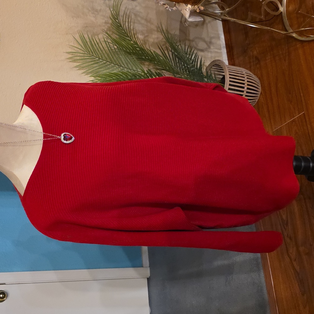 Lane Bryant Bold Red Sweater